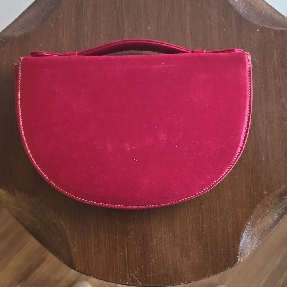 Paristyle vintage satin Clutch - Picture 2 of 12
